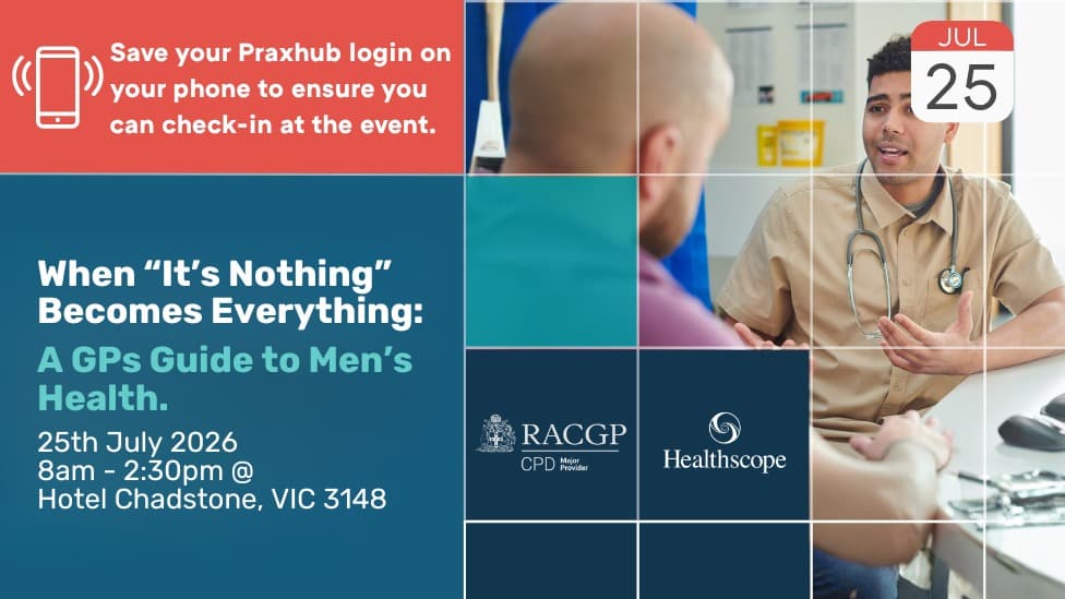 Thumbnail for When "It's nothing" becomes everything. A GP Guide to men's health.