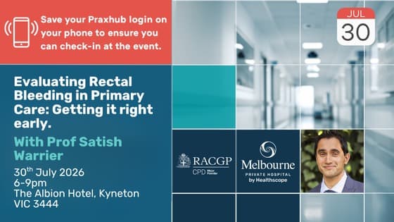 Thumbnail for Evaluating Rectal Bleeding in Primary Care: Getting it Right Early